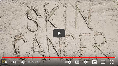 Screen shot of Skin Cancer Prevention video