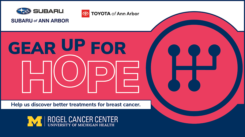 Gear Up for Cancer graphic