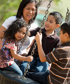 Christina Reed and Family