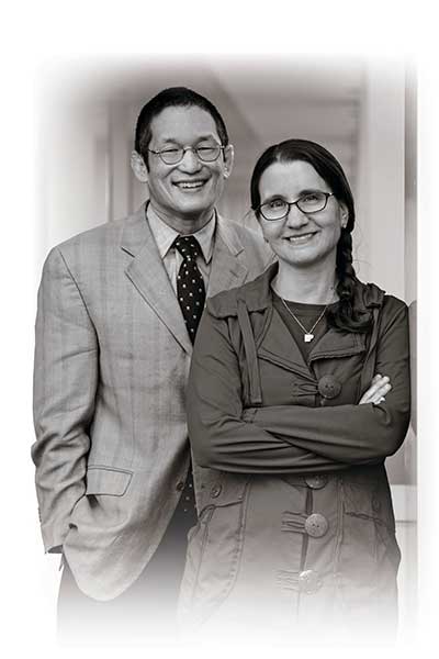 Larry An, M.D., and Sarah Hawley, Ph.D., MPH