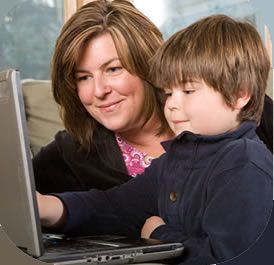 Johanna Mabry and her son, Ari