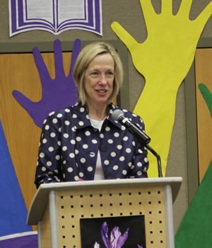 Carol Bradford, MD welcomes guests