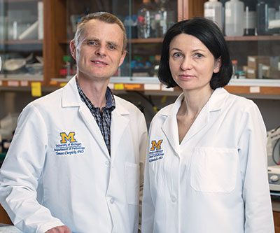 Jolanta Grembecka, PhD and Tomasz Cierpicki, PhD