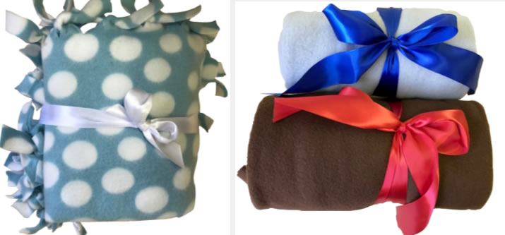 examples of fleece blankets