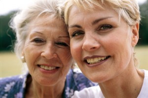 two women side-by-side