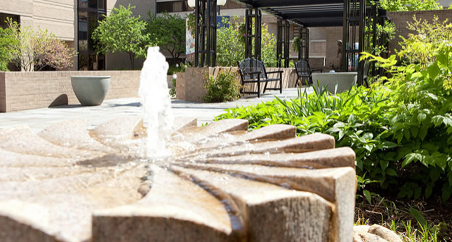 image of the Friends Meditation Garden