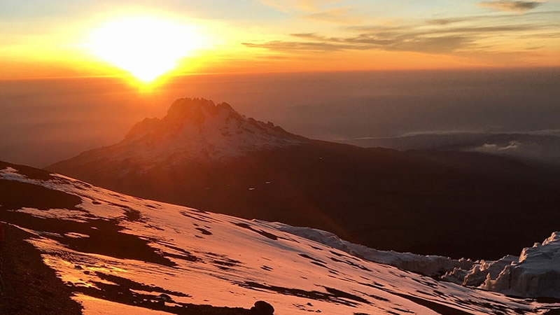 the view from Mount Kilimanjaro
