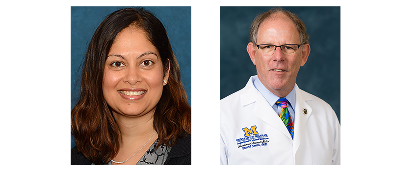 profile photos of Strutti Jolly, MD and David Smith, MD