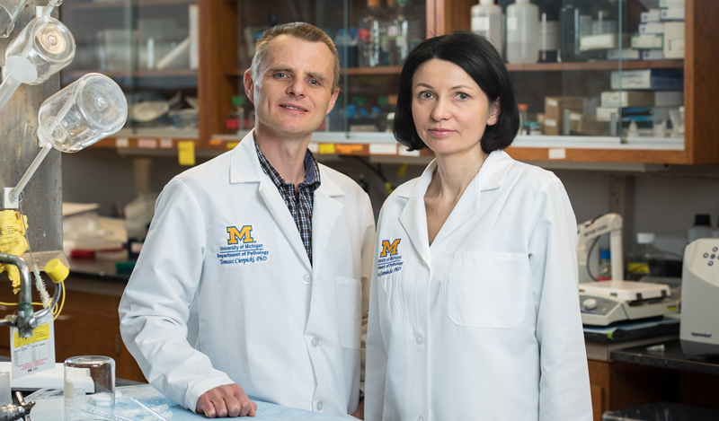Jolanta Grembecka, Ph.D and Tomasz Cierpicki, Ph.D.