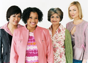 image of a group of women