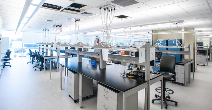a look inside the new pathology lab