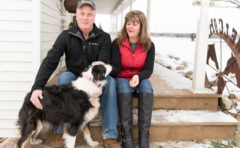 Ron Diehl and wife Lisa