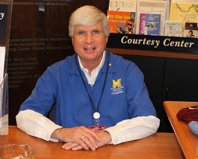 Rogel Cancer Center Volunteer