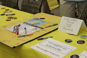 The welcome table