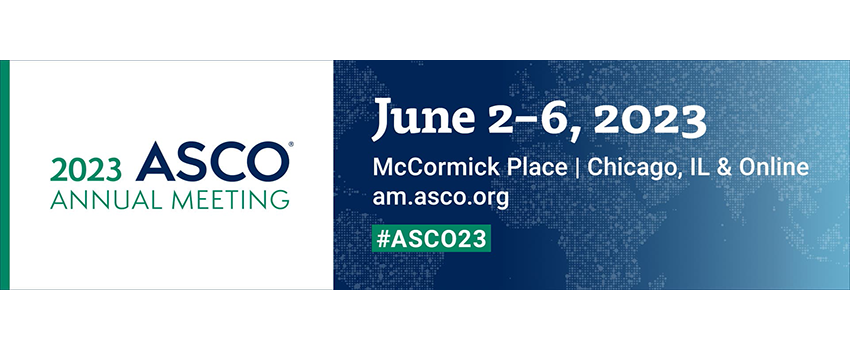 ASCO annual meeting banner for 2023