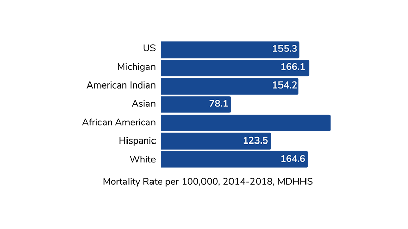 Michigan mortality chart