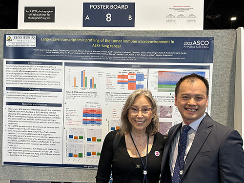 Dr. Sofia Merajver and Dr. Vincent Lam (Johns Hopkins)
