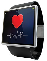 watch-like device that monitors heart