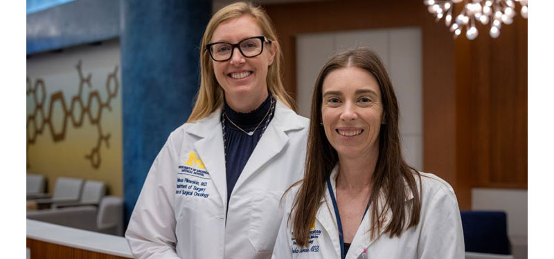 Drs. Melissa Pilewskie and Monika Burness