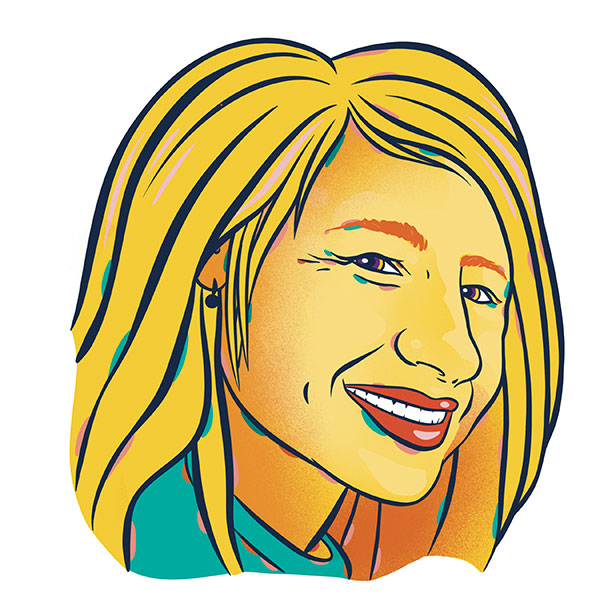 Artistic rendering of Heather Seyfarth